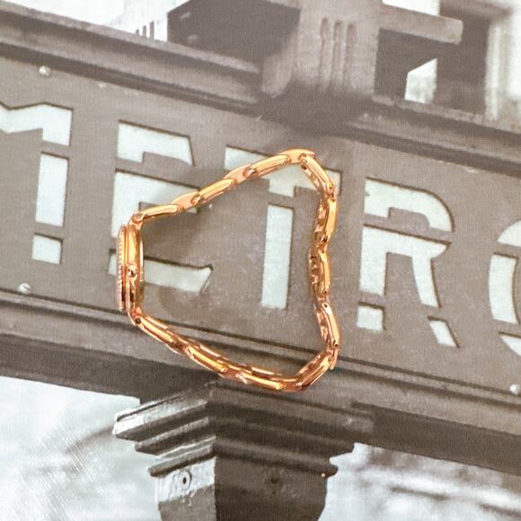 Fossil ES4123 Ladies Classic Rose Gold Stainless Steel Crystal Watch - Picture 4 of 6